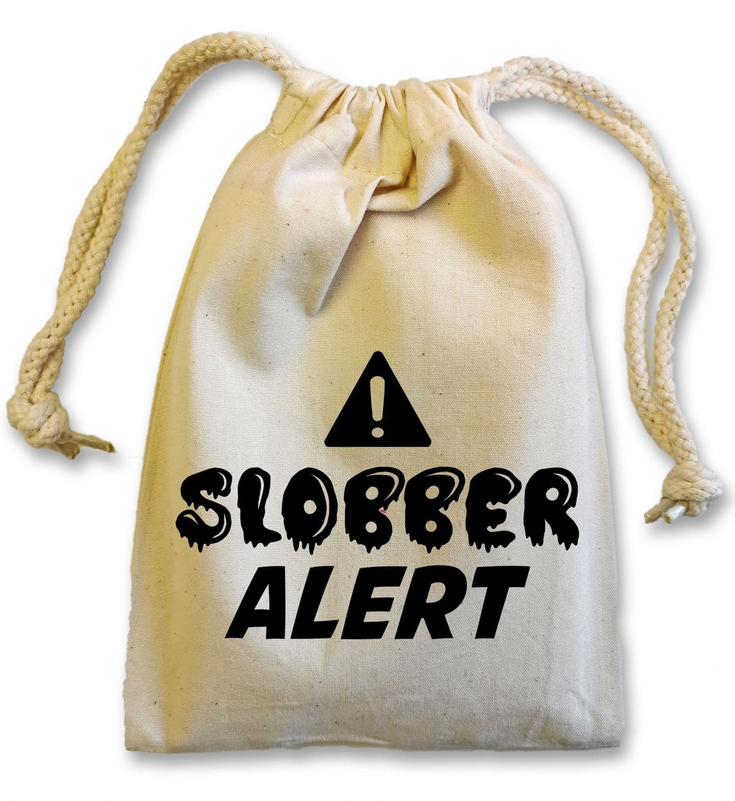 'Slobber Alert' Dog Face Cloth For Doggy Dribbles