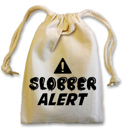 'Slobber Alert' Dog Face Cloth For Doggy Dribbles