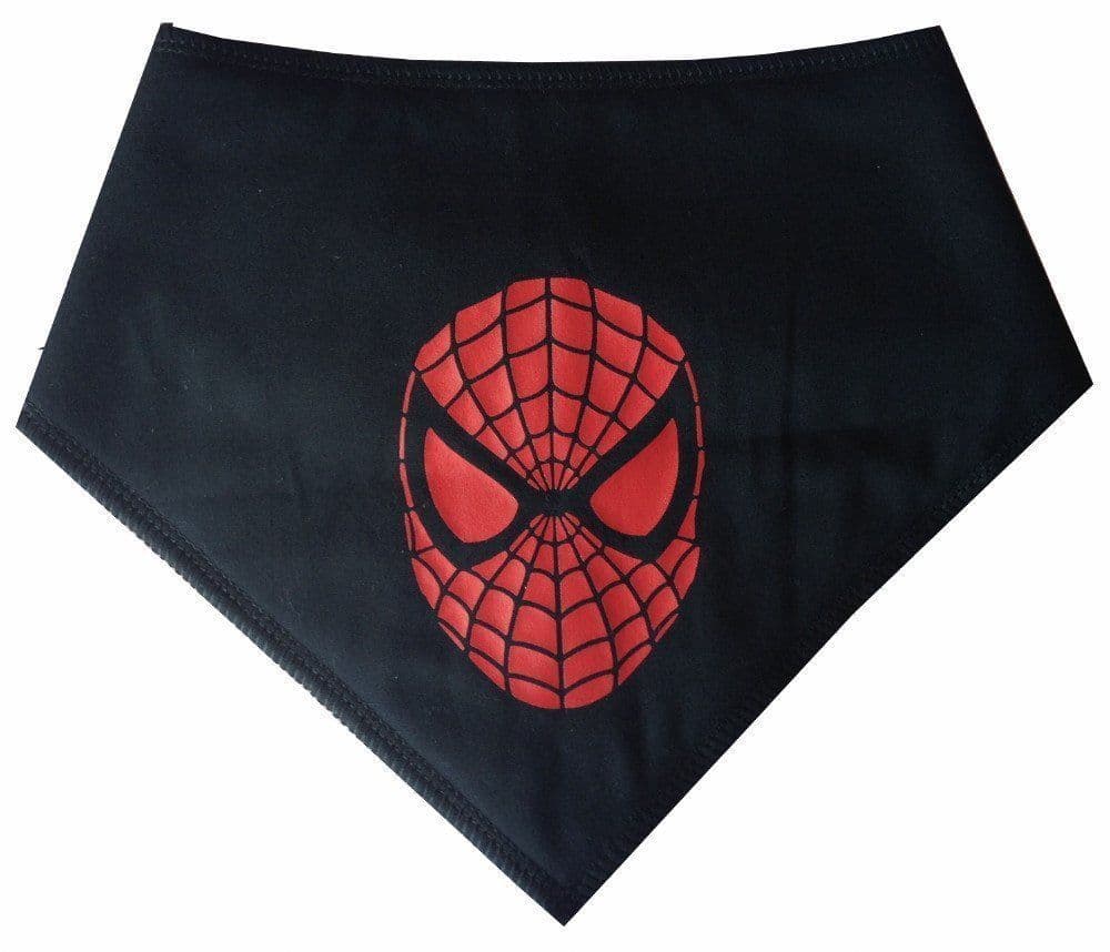 Spiderdog Spiderman Marvel Avengers Black Bandana