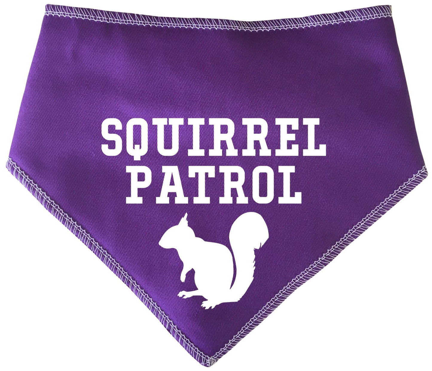 'Squirrel Patrol' Dog Bandana