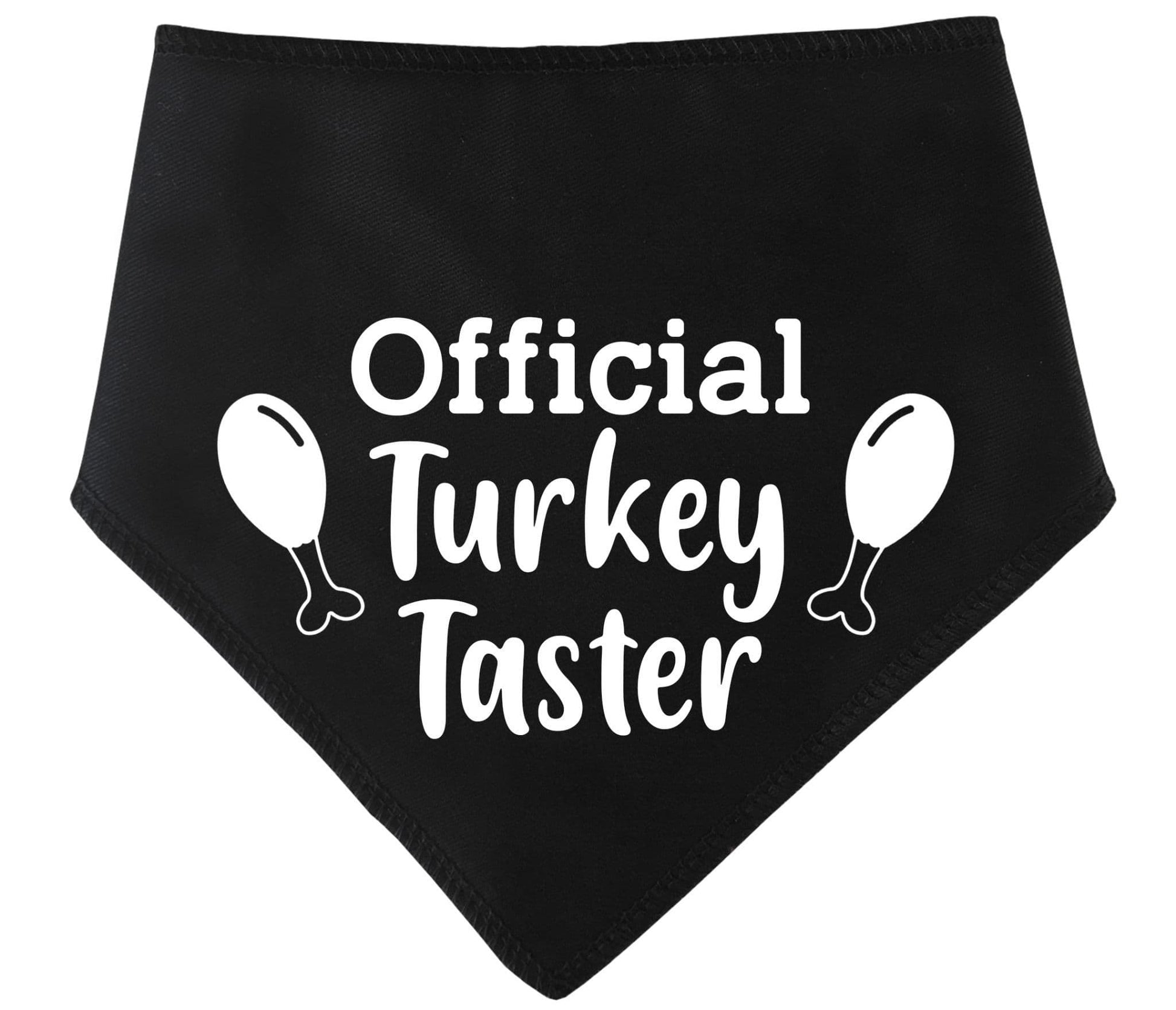'Turkey Taster' Thanksgiving Dog Bandana