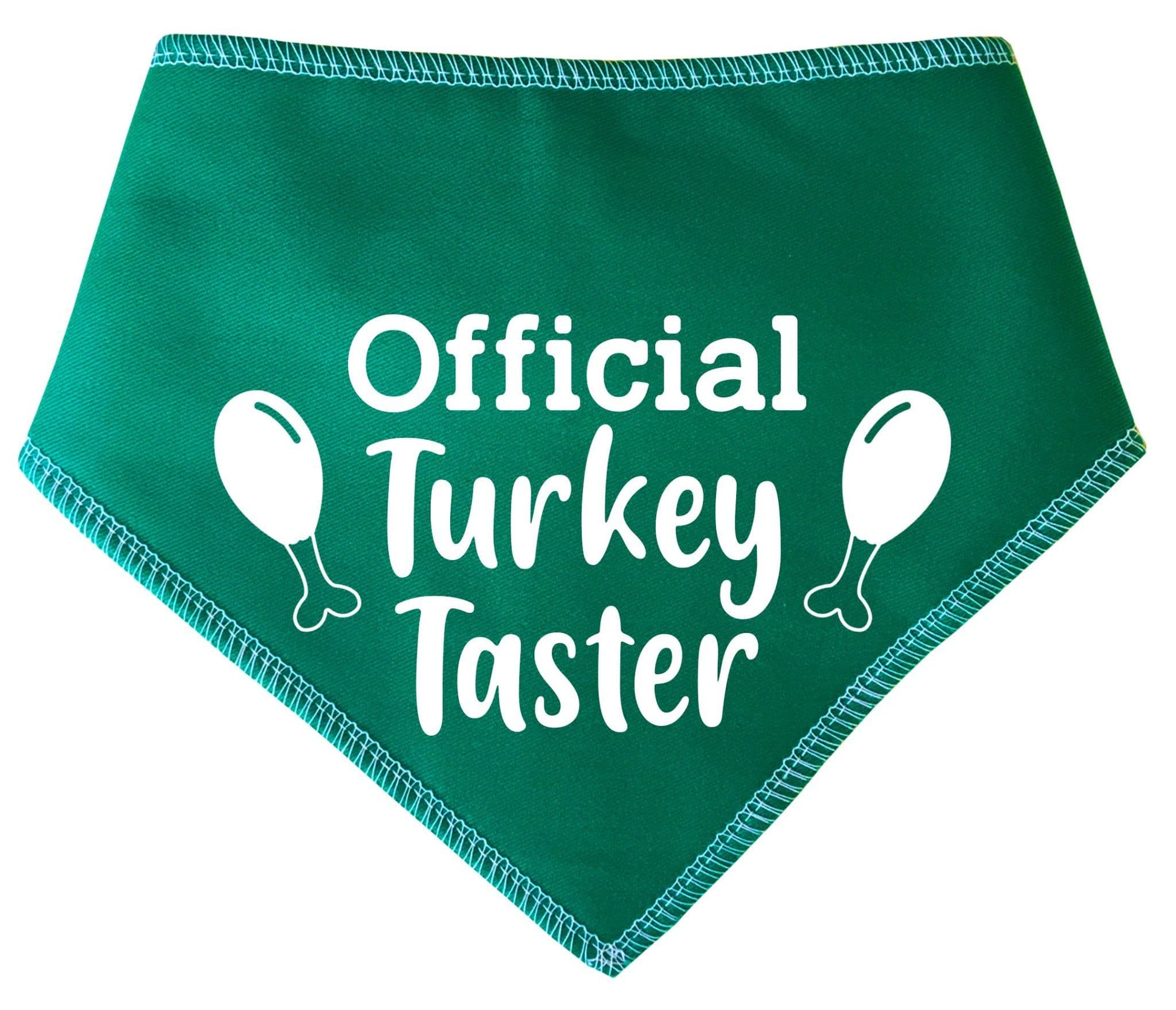 'Turkey Taster' Thanksgiving Dog Bandana